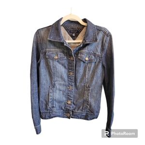 ✨HOST PICK✨VINTAGE Tommy Hilfiger Signature Jean Jacket